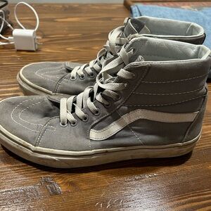 Vans Classic Gray High-Top Sneakers